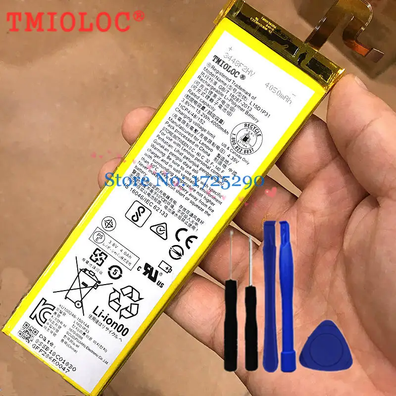 Новый оригинальный 4000 мА/ч L15D1P31 батарея для Lenovo Yoga Tab 3 Pro YT3 X90L X90F X90X X90|Аккумуляторы