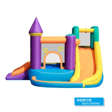 

Halloween Children's slide inflatable castle outdoor small large family square trampoline