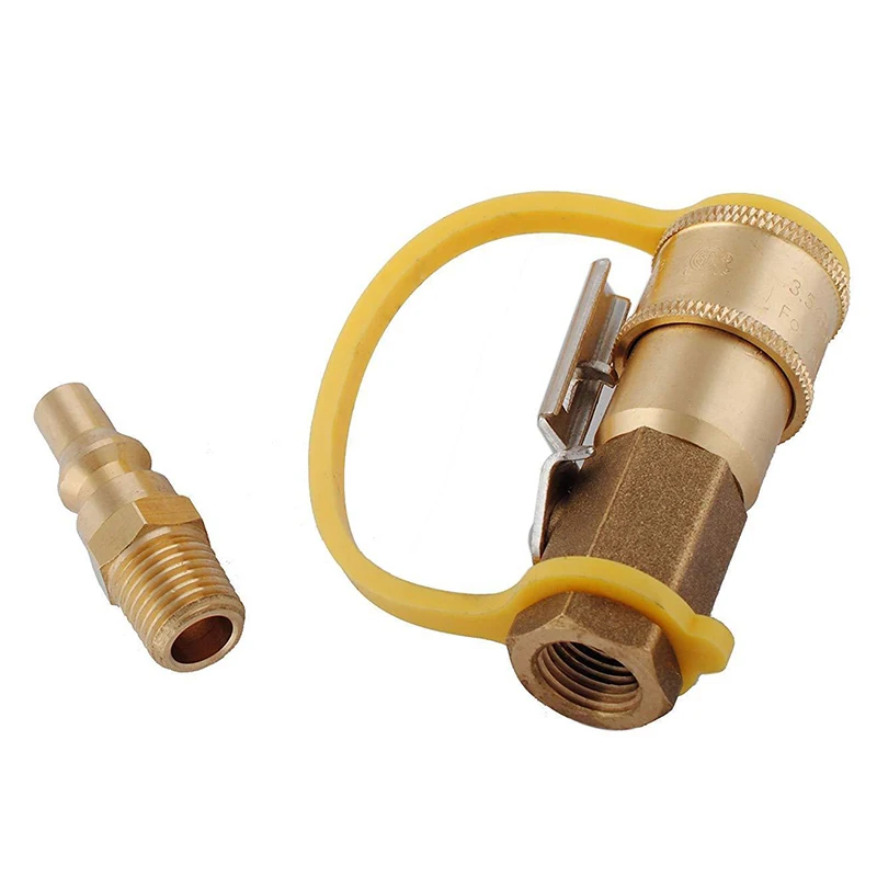 

Replacement Quick Connect Kit W/ Shutoff Valve For Propane/Natural Gas Systems