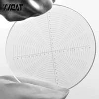913 div 1mm circle calibration slide eyepiece graticule measuring glass concentric circle micrometer