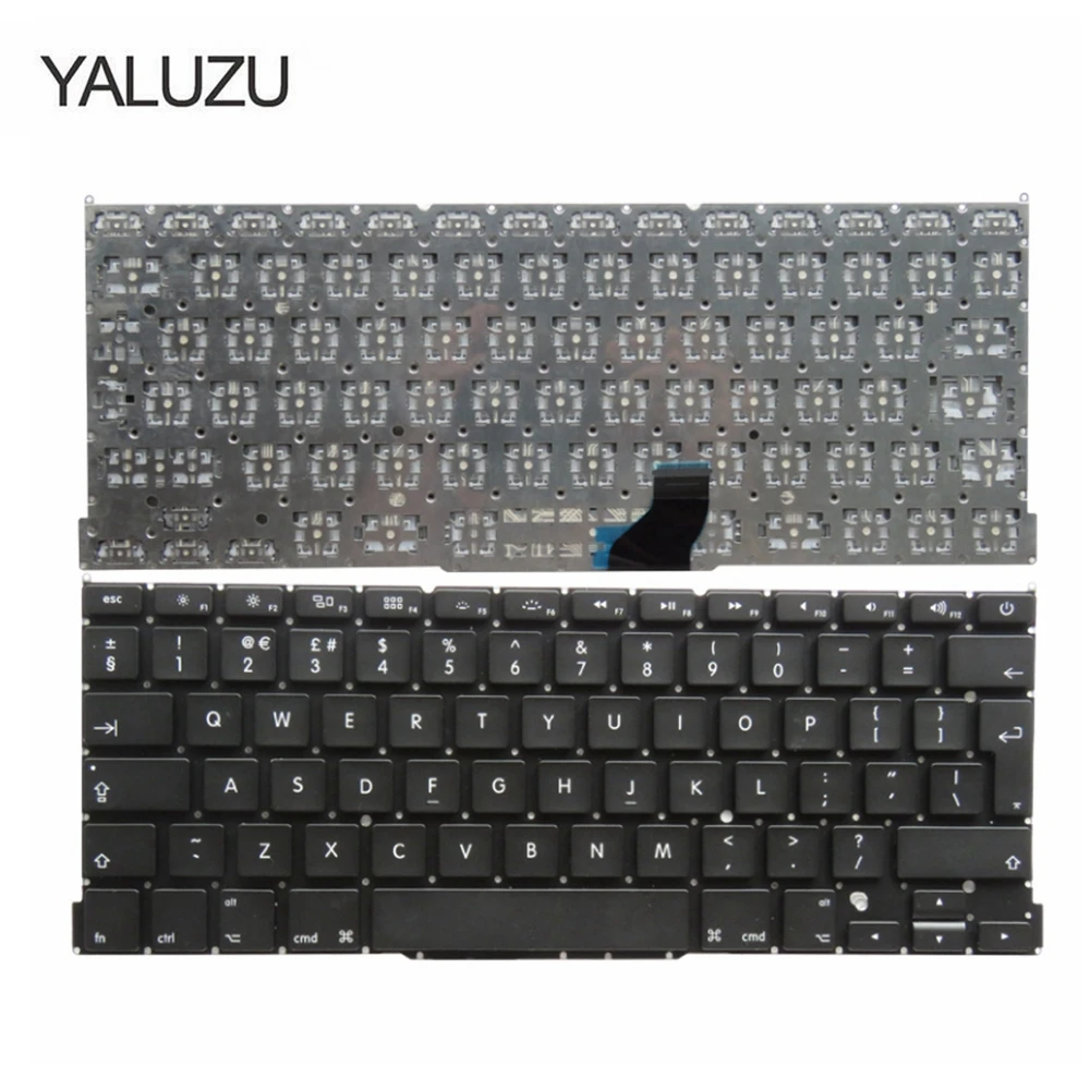 Новая Британская клавиатура YALUZU для Apple Macbook Pro Retina 13 дюймов A1502 замена клавиатуры