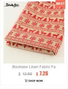 Домашний текстиль booksew хлопок льняная ткань синий узор дизайн швейный материал скатерть подушка сумка занавеска подушка Zakka CM