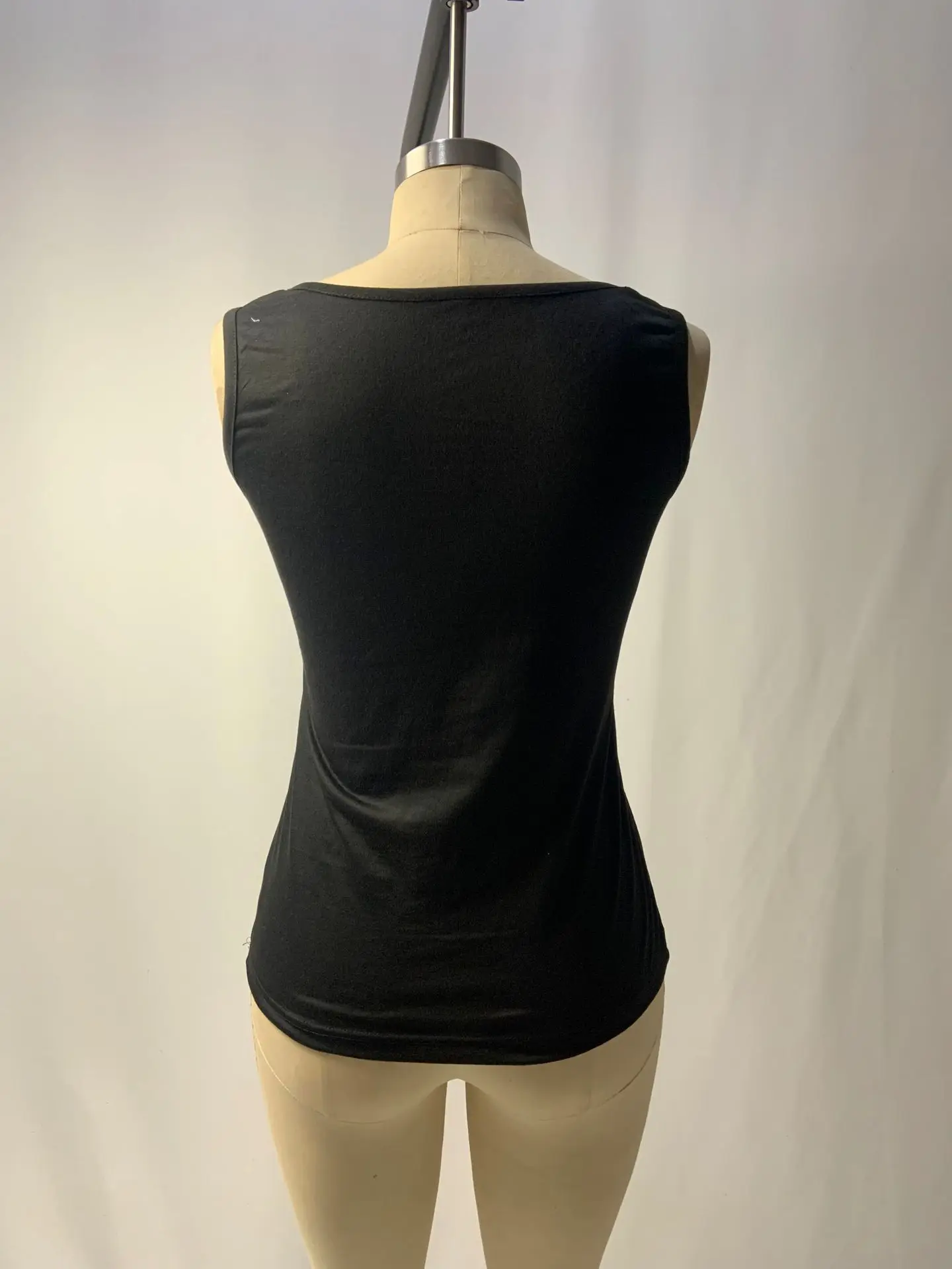 

WEPBEL Summer Sexy Skull Print T-shirt Women's Casual O-Neck Sleeveless Slim T-shirt Tops