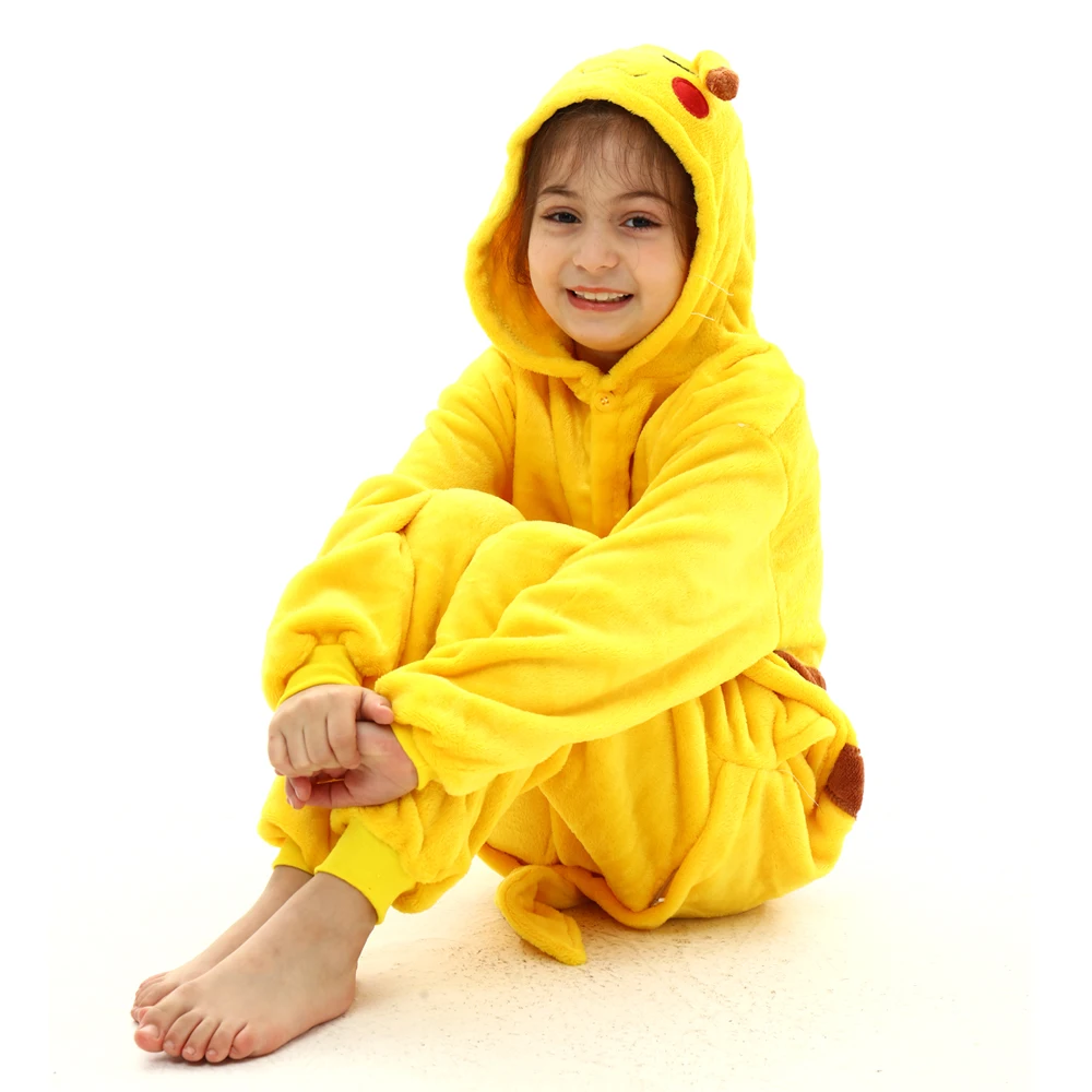 Детские пижамы с рисунками животных кигуруми Пижамы для мальчиков изображением