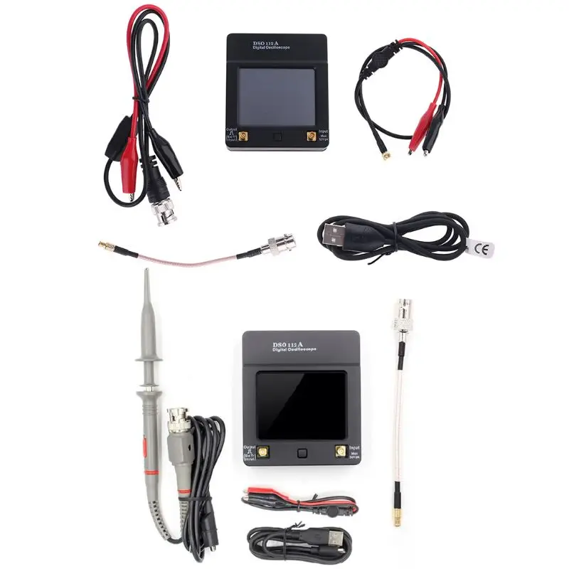 

G6KA DSO 112A Mini Digital Oscilloscope Touch Screen TFT Portable Pocket USB Interface 2MHz Bandwidth 5Msps Sampling Rate