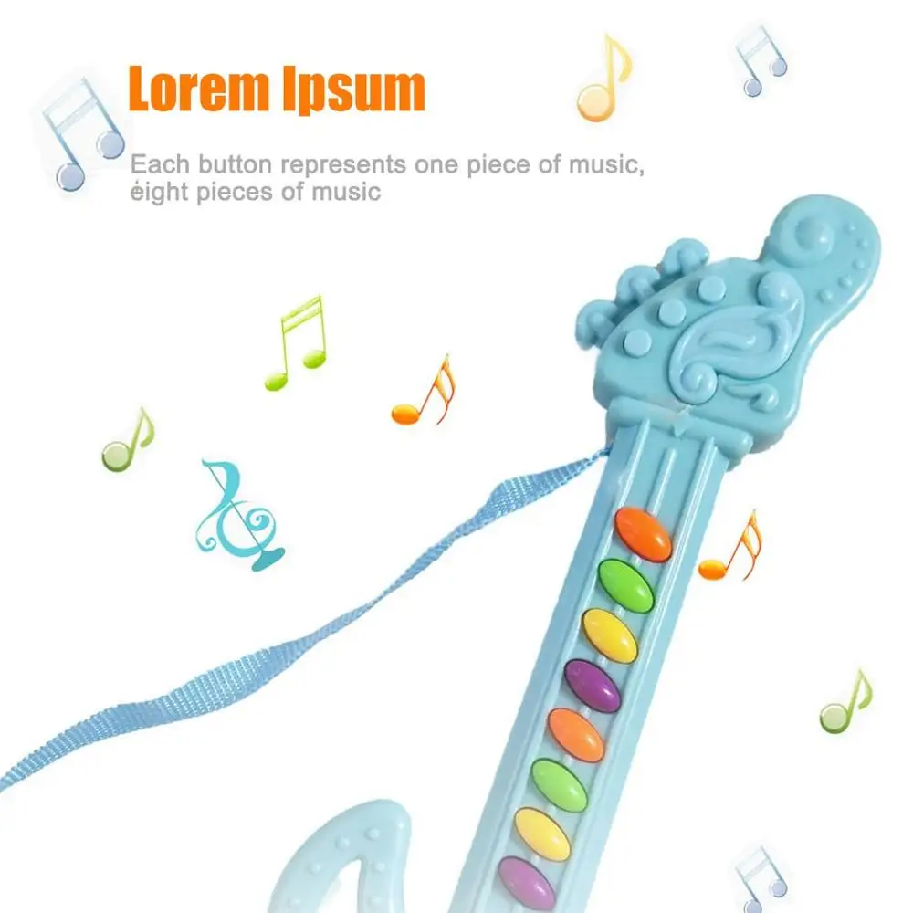 

Musical Instrument Kids Guitar Montessori Toys for Children School Education Play Game Christmas Birthday Gift Kids Boy Girl