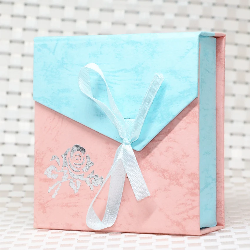 Бесплатная доставка 23*90 мм квадратная упаковка 4 вида цветов 5 шт ювелирные