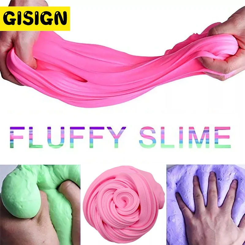 

30g Hand Gum Playdough Fluffy Slime Floam Charms Light Clay Modeling Polymer Stress Relief Sand Smart Plasticine Balls Mud Toy