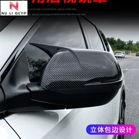 car mirror protective cover for honda crv 2012 2021 rearview mirror modified carbon fiber decorative cover