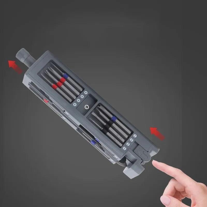 

Screwdriver Kit 24 Precision Magnetic Bits DIY Dismountable Screw Driver Set Mini Tool Case For Smart Home PC Phone Repair