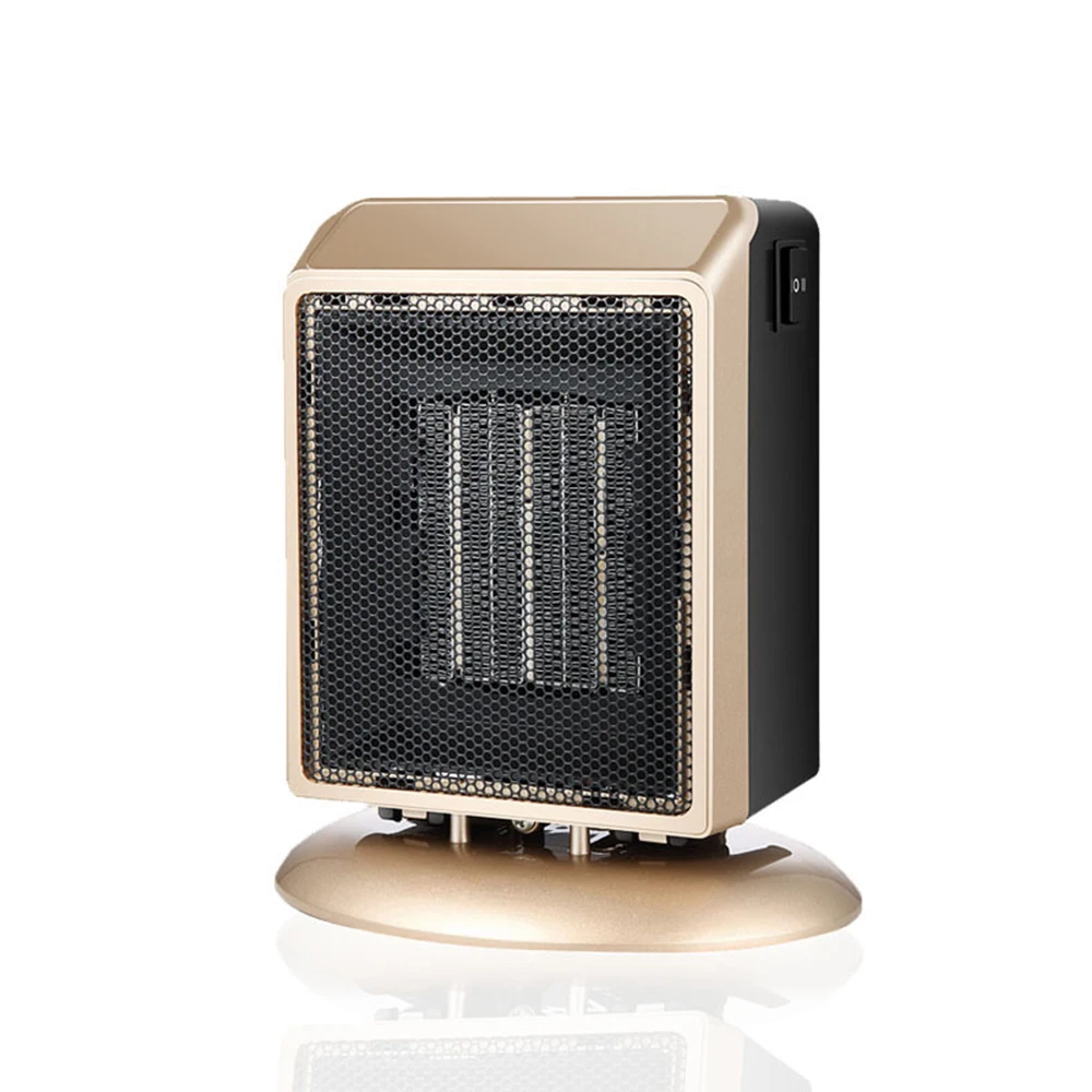 

Desktop Fan Dump Power Off Overheating Protection Automatic Thermostat Control Two Gears Adjustable Household Electric Heater