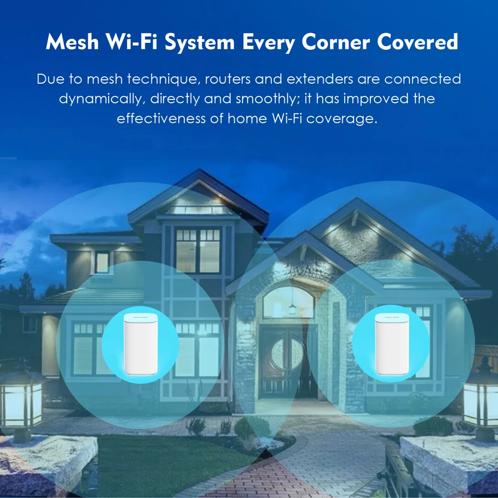 Wavlink роутер wi fi сеточный WiFi удлинитель 2 4 ГГц 5 0 AC3000 весь дом беспроводной