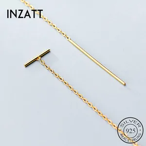 Серьги-гвоздики женские из серебра 925 пробы, с буквами T