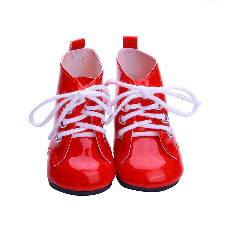 7 5 см обувь на шнуровке Кожаная повседневная Fit 18 дюймов принятые в США и 43 для