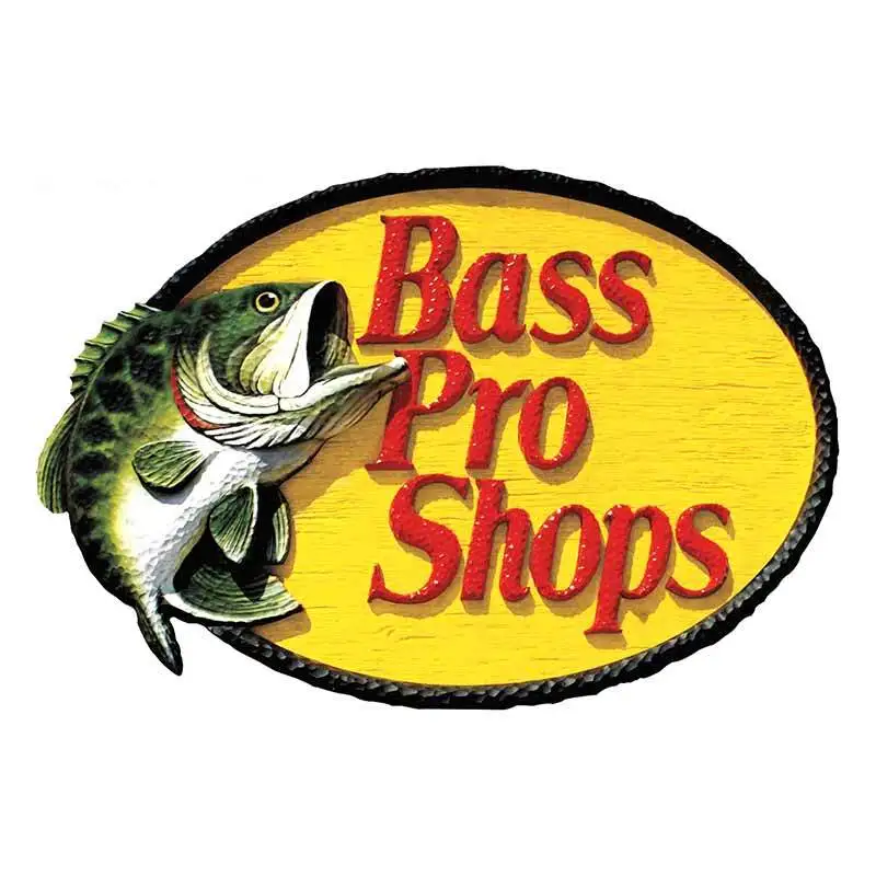

Sign Decal BASS PRO SHOPS Car Stickers Personality Fine Decal Occlusion Scratch Sunscreen Decoration 13cm X 8.8cm