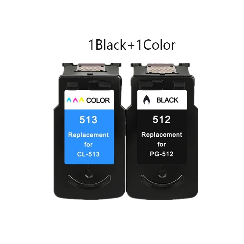 Картридж чернильный совместимый PG512 CL513 2 шт. для Canon pg 512 cl 513 принтера Pixma MP230 MP250 MP240