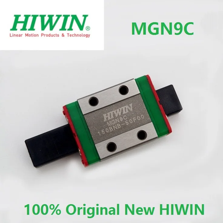 100% оригинальная линейная каретка HIWIN MGN7C MGN9C MGN12C MGN15C для мини линейной