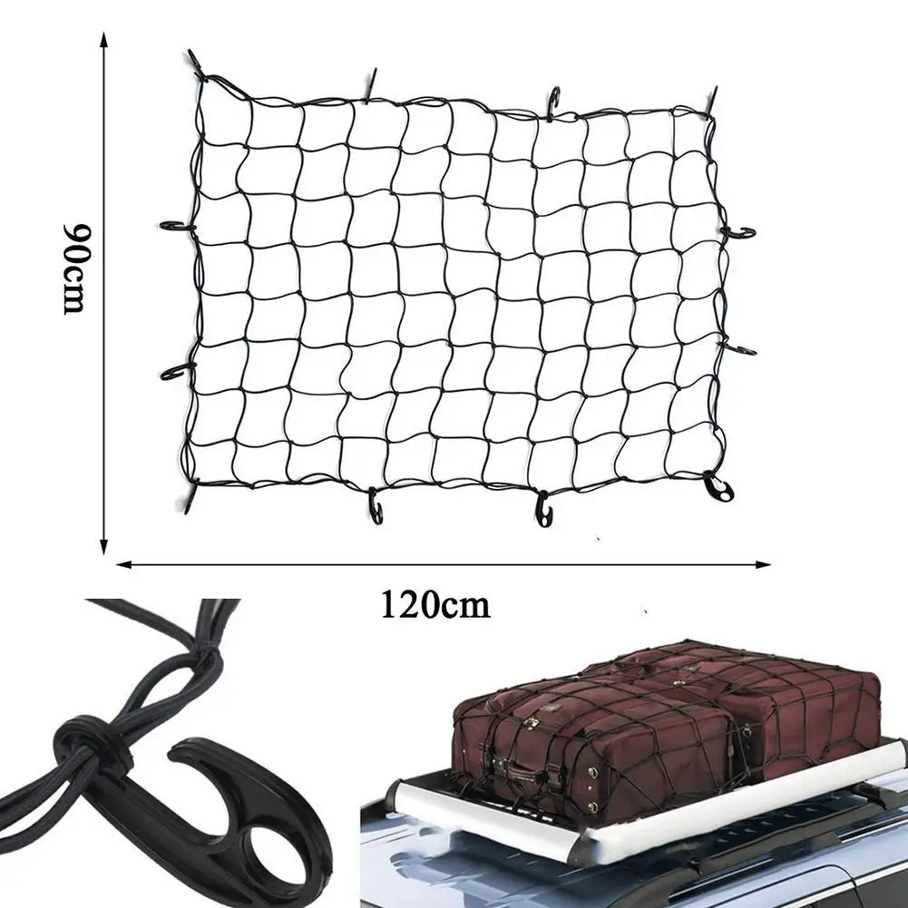 Новый автомобиль Чемодан банджи грузовая сеть эластичные брюки карго крючки для