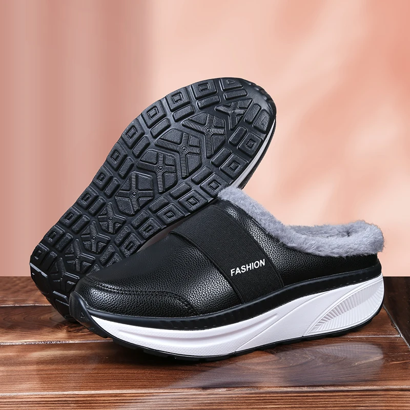 Новинка 2021 зимние тапочки для мужчин и женщин меховые теплые пушистые плюшевые