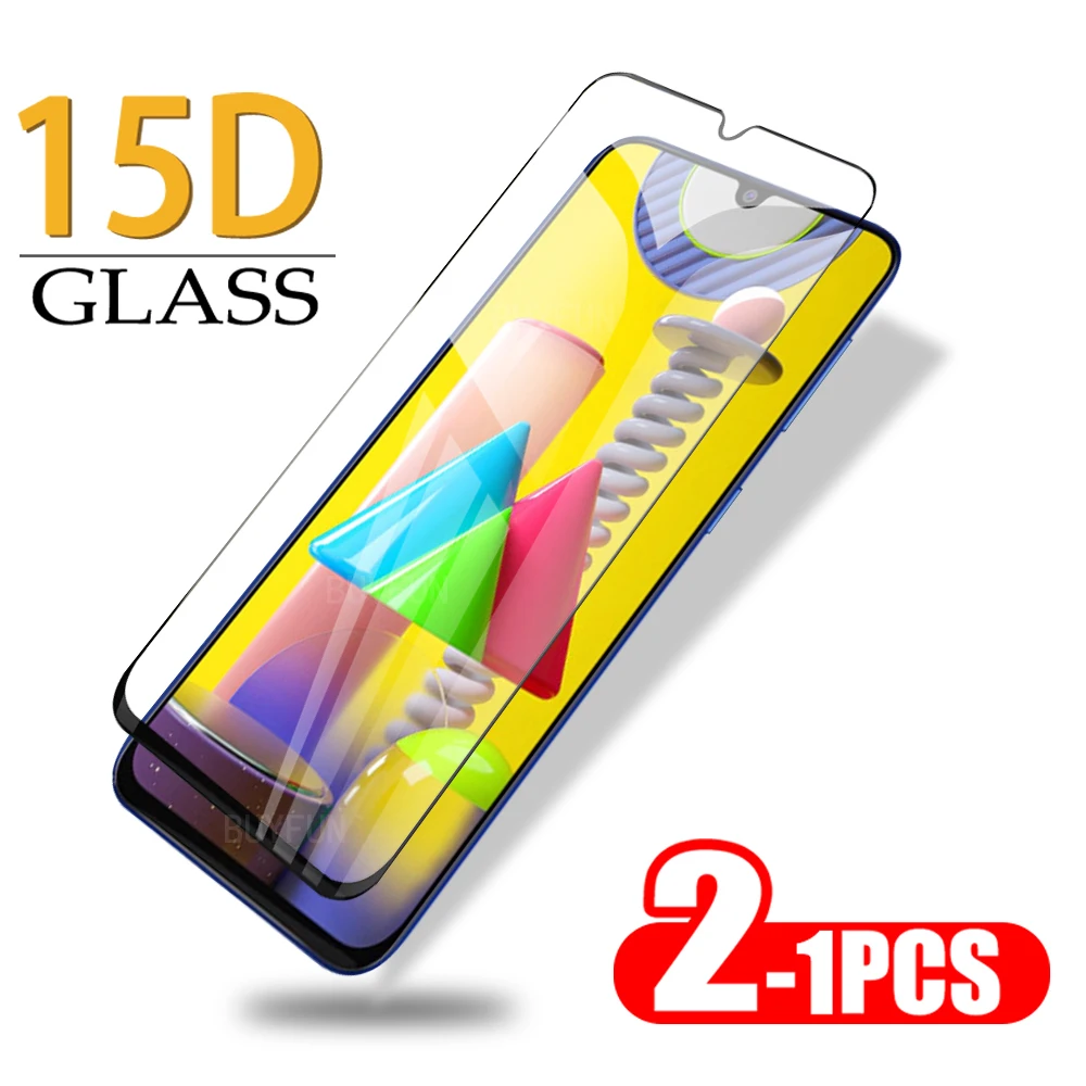 

1-2PCS Protective Glass Safety Glass For Samsung Galaxy M31 Screen Protector On For Samsung Galaxy M 31 Tempered Glass 9H