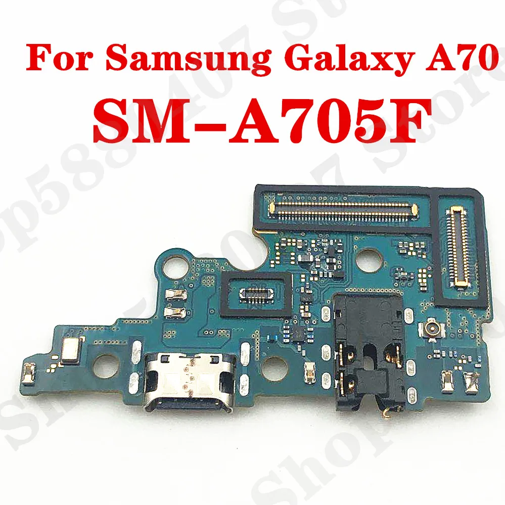 

Original Charger plug Connector For Samsung Galaxy A70 A705F SM-A705F USB Charging Port Dock Board with Microphone Earphone Jack