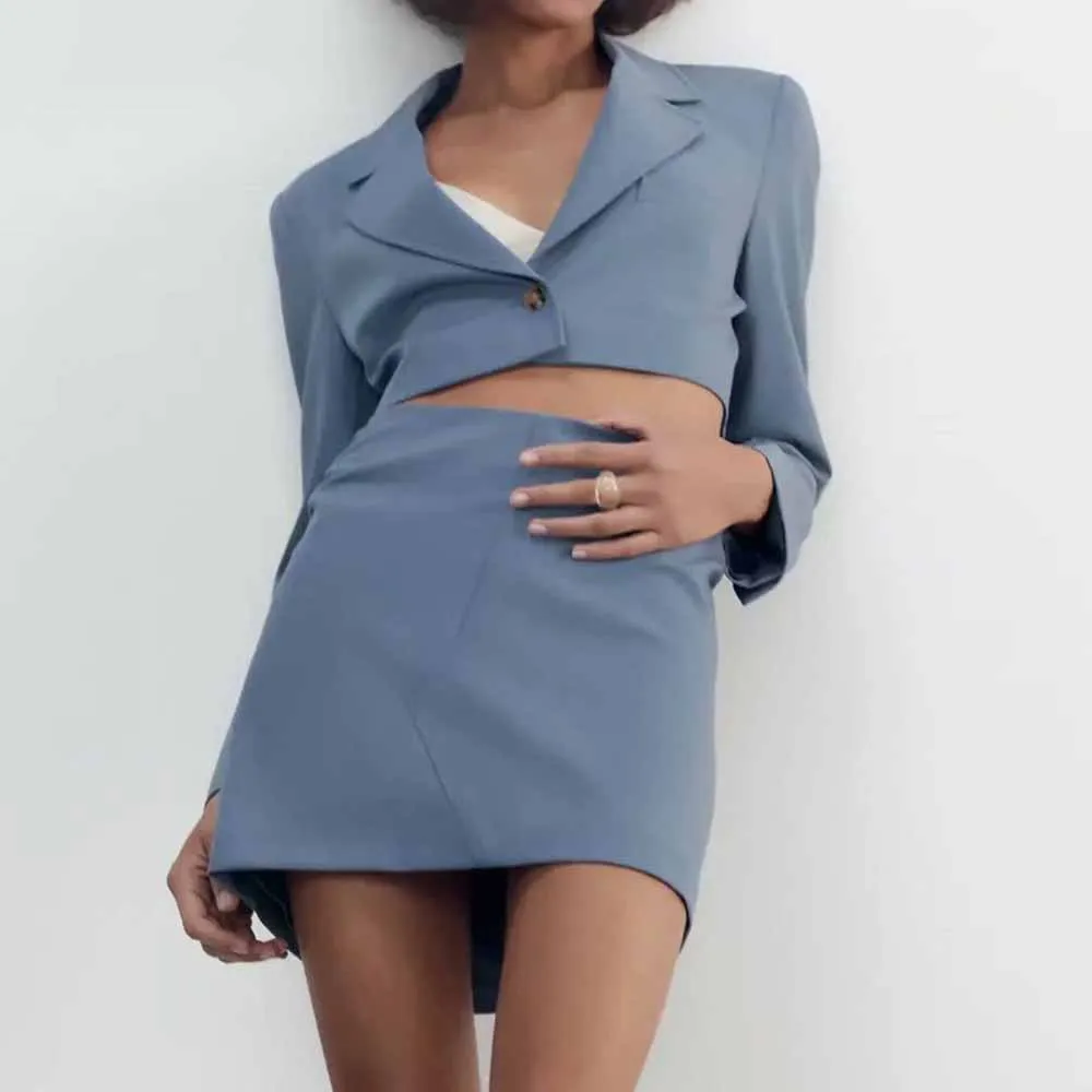 

Spring women's new solid color simple high waist pleated decorative mini skirt skirt skirt