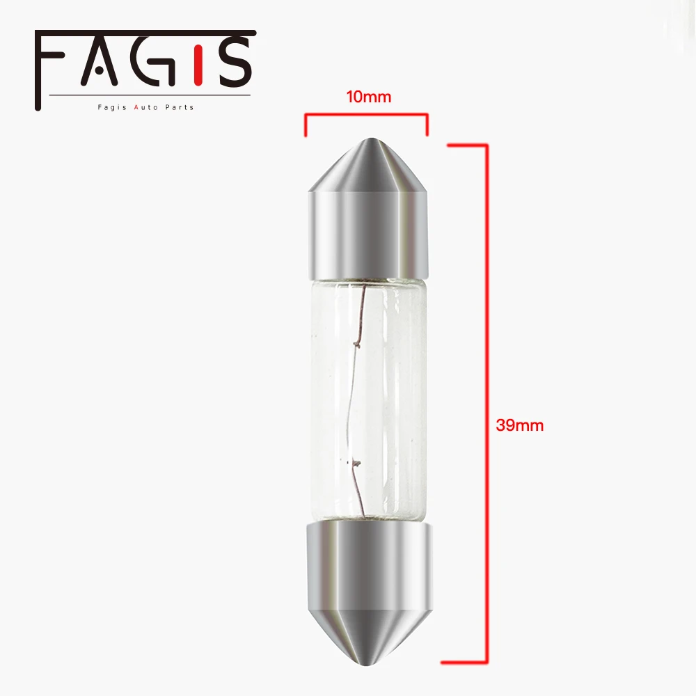 Рисунок 3 - Festoon SV8.5 C5W 12V 5W 36mm 39mm 41mm