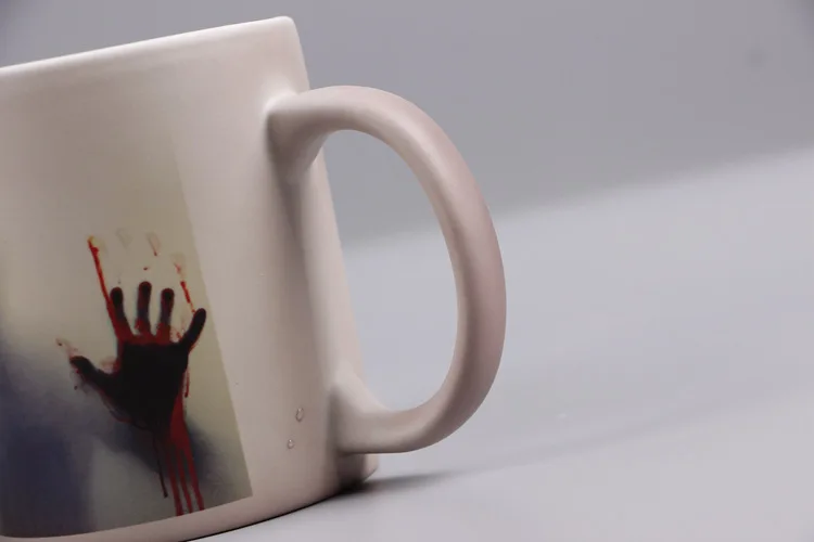 

Creative walking corpse color changing cup Halloween thermos Coffee Mug zombie water