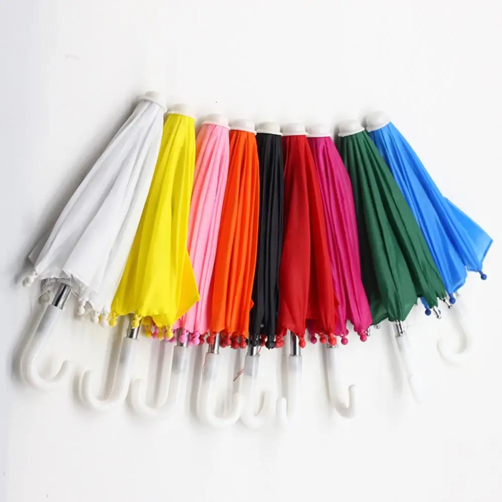 

Hot Mini Umbrellas Toy Rain Gear For 18 Inch American Baby Doll Life Journey Dolls Accessory Birthday Gift Children Toy New