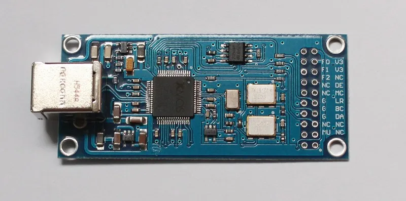 HIFI асинхронный цифровой XMOS XU208 модуль USB к IIS DSD поддержка DSD256|Комплекты умного