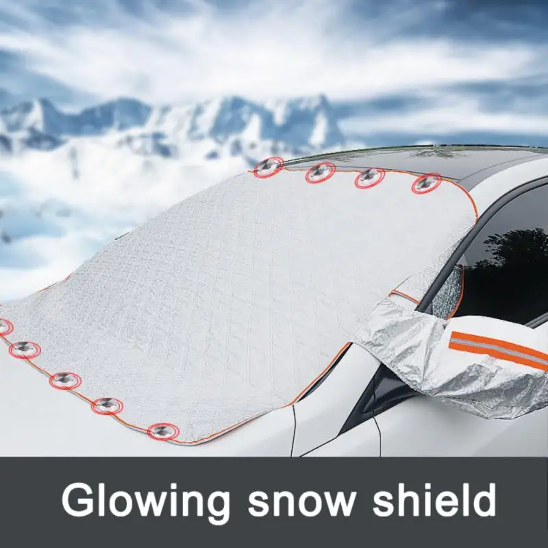 

Car Windshield Sunshade Front Windshield Waterproof Protective Cover Snow Cover Auto Anti-frost, Anti-freeze And Anti-snow Cover
