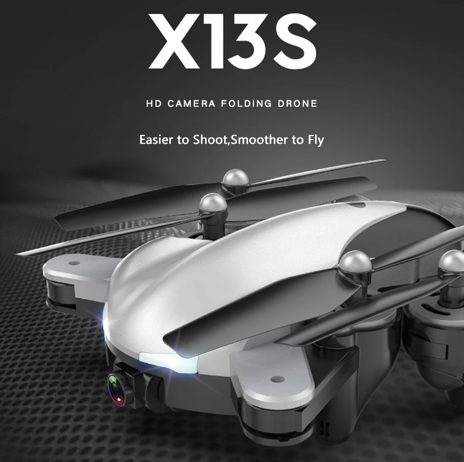 KEELEAD X13S Дрон 4K wifi FPV камера Дрон 1080P HD Двойная камера оптический поток складной RC Квадрокоптер селфи Дрон VS SG106 M69G