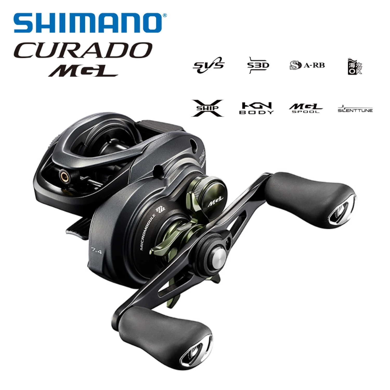

Оригинальная мультипликаторная катушка 2020 Shimano CURADO MGL FINESSE года 8,1: 1 7,4: 1 MAX DRAG 5,5 кг CI4 X-SHIP MGL Катушки с катушкой для морской воды