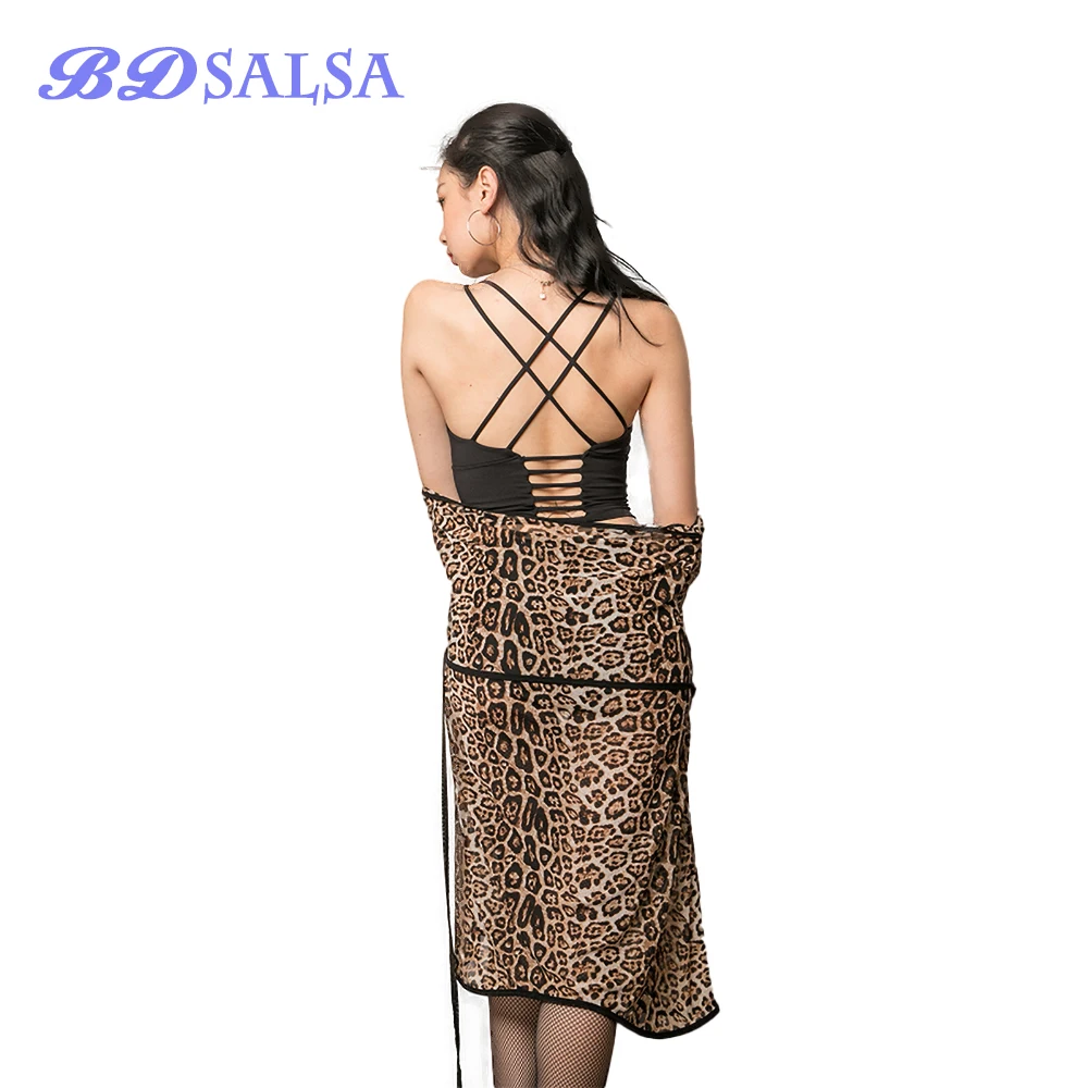 Женская спортивная одежда топ для латиноамериканских танцев новинка девочек