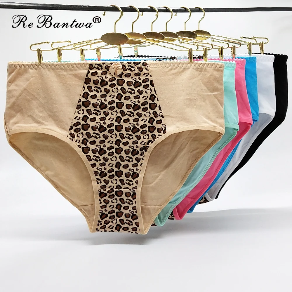 Бесплатная доставка нижнее белье большие размеры 2XL/3XL/4XL леопардовые трусы