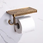 Держатель для туалетной бумаги, из латуни, под старину