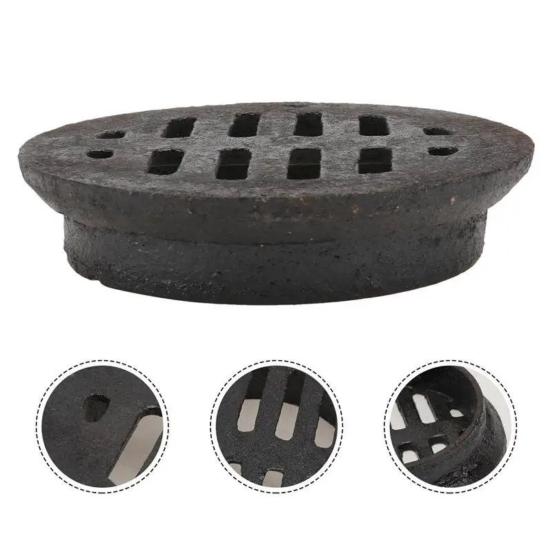 

1Pc Embedded Floor Drain Household Ground Leakage Garden Drainage (Black)