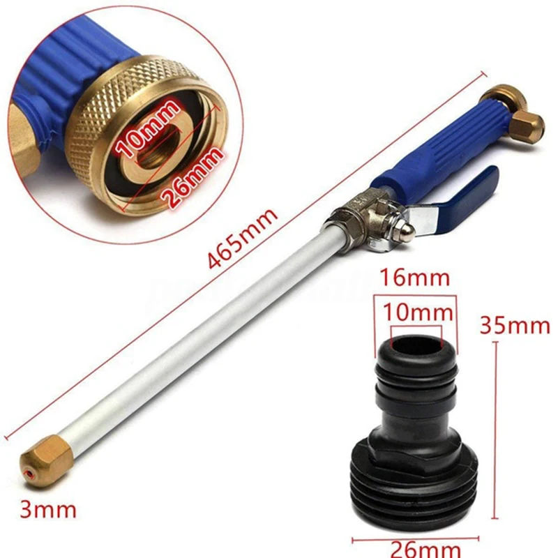 

1Set Adjustable High pressure car wash water gun Hose Spray Nozzle Garden Nozzle Water Jet Garden Tool Sprinkler Cleaning Tool