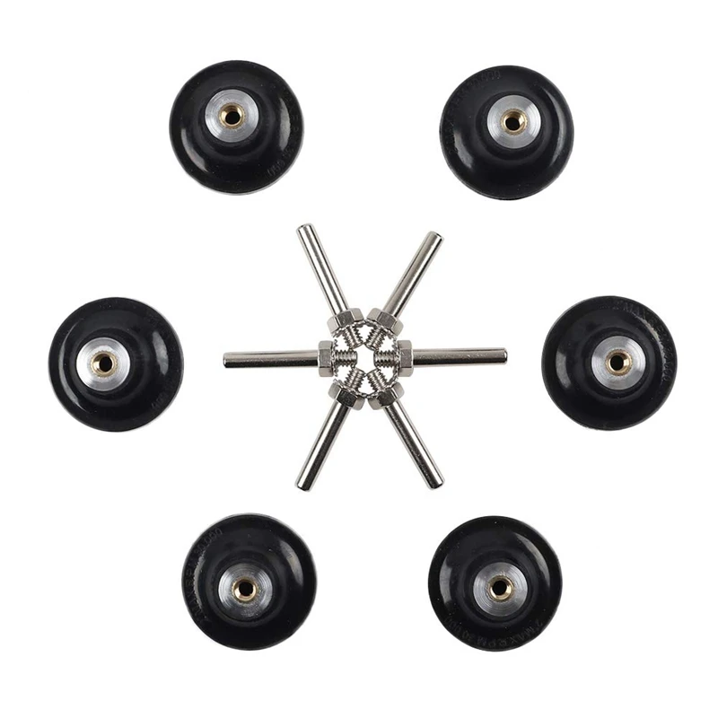 6 упаковок держатель для дисков универсальный быстрая замена 2 дюйма с четвертью