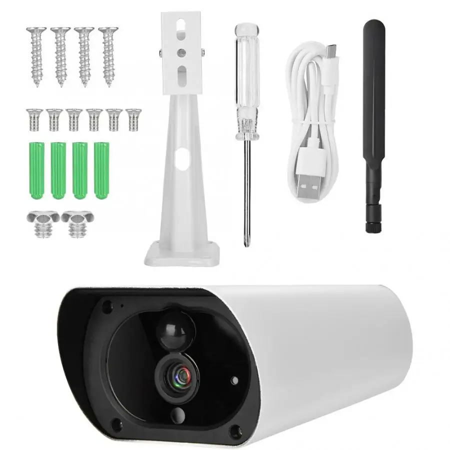 IP-камера видеонаблюдения 1080P 4G на солнечной батарее | Безопасность и защита