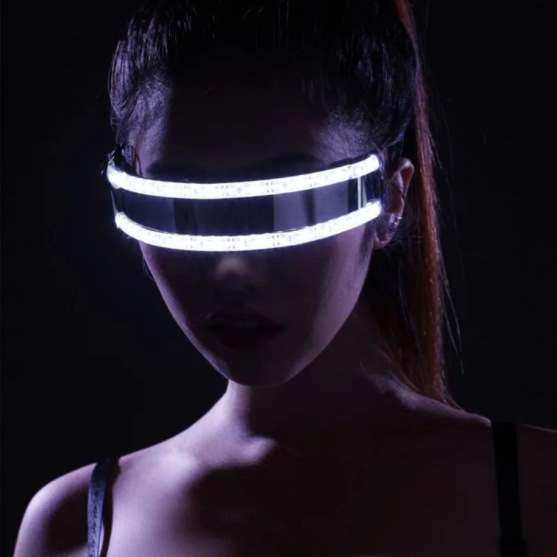 Creative LED Glasses Laser Glasses For Nightclub Performers led glasses party Dancing Glowing LED Mask Rave Glasses