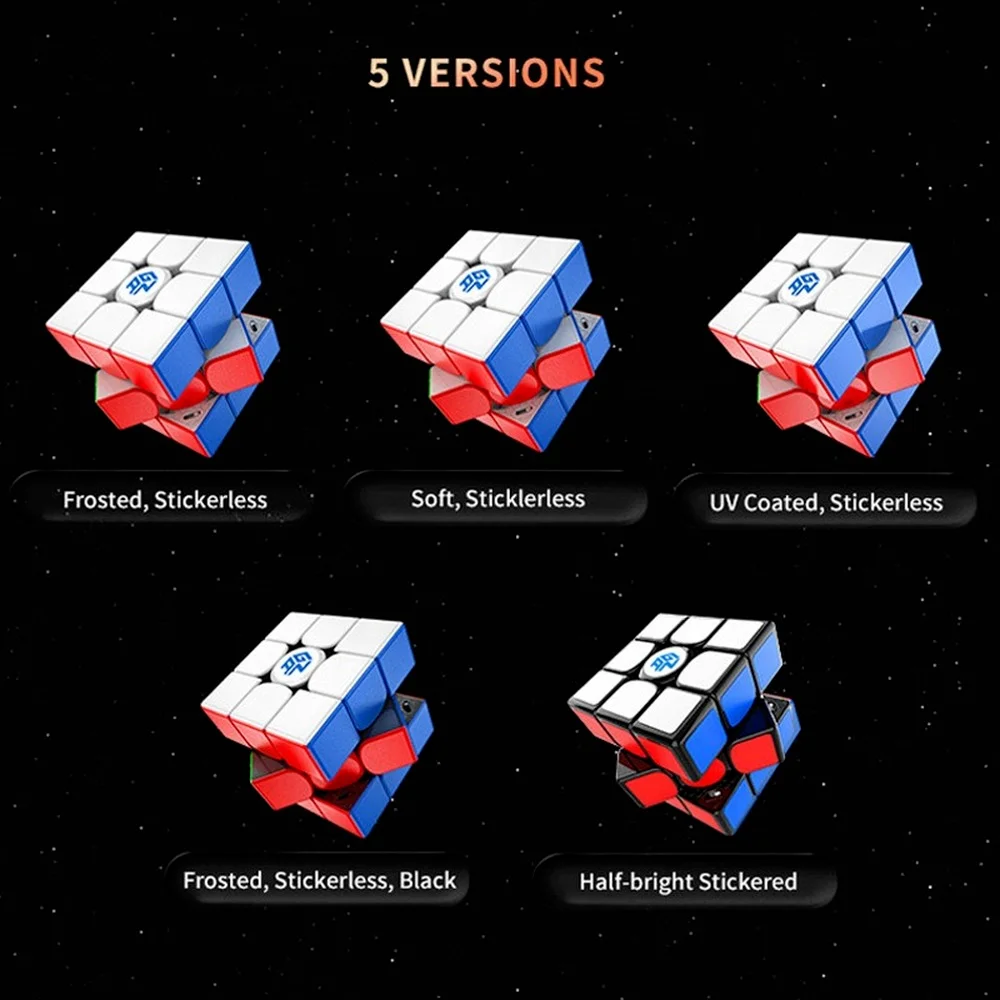 GAN-cubos m&aacute;gicos magn&eacute;ticos 11 M Pro 3x3x3 cubo rubik para adultos, Cubo de velocidad Gans Core, rompecabezas de im&aacute;n profesional Gan 11 m, juguetes antiestr&eacute;s-1