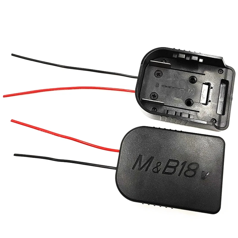 

Adapter for MAKITA& 18V Battery Power Mount Connector Adapter Dock Holder with 12 Awg Wires Adapter