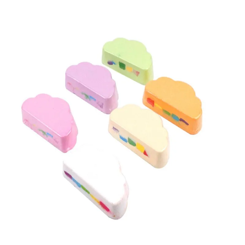 

Soap Cloud Bath Salt Moisturizing Exfoliating Cleaning Body Skin Bubble Bath Bombs Multicolor For Baby