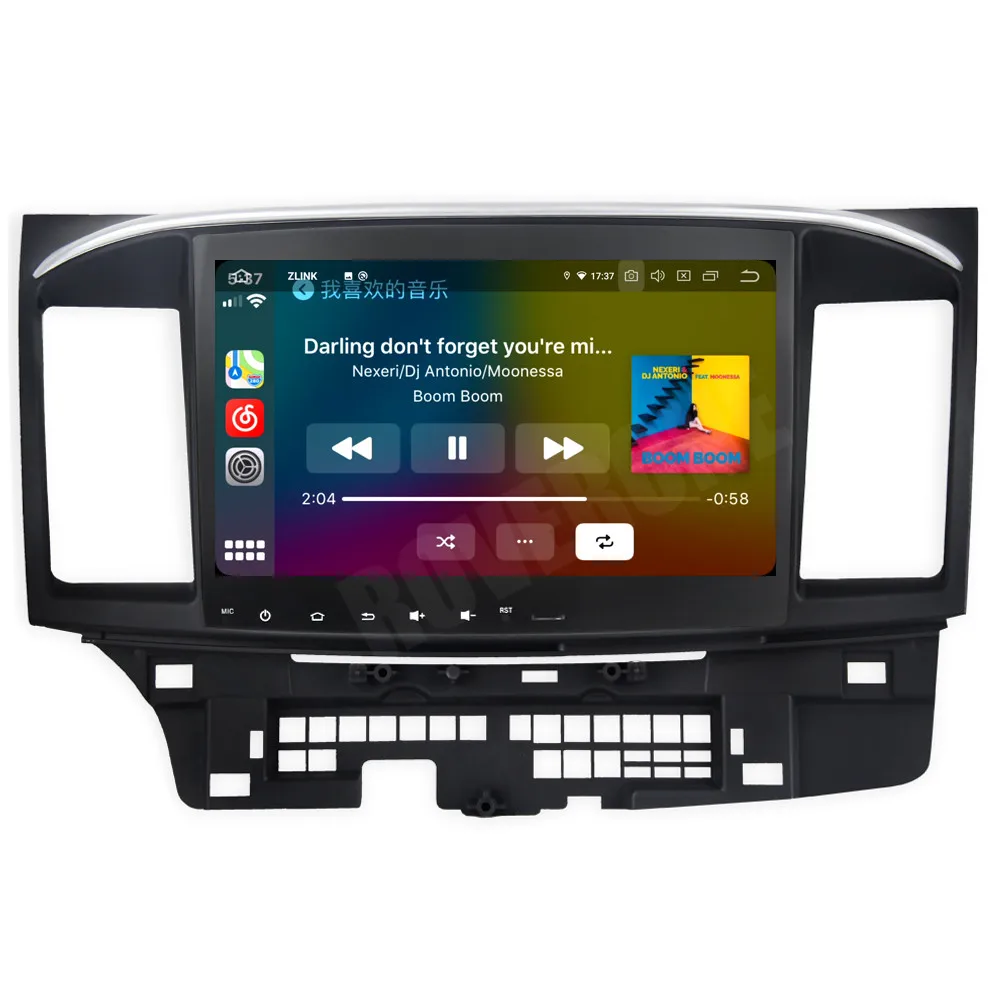 Octa Core Pure Android 10 для Mitsubishi Lancer EVO GaLant Fortis Ispira X Авто Радио Стерео GPS навигация |