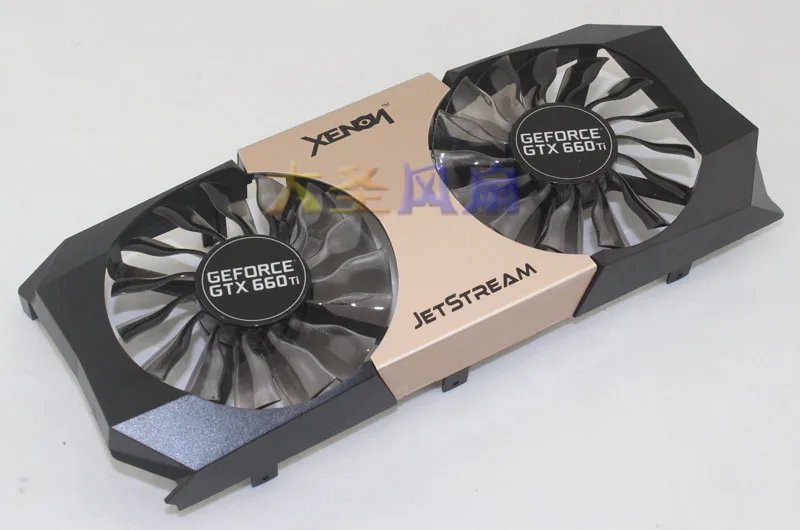 Оригинальный вентилятор видеокарты gtx660ti / gtx670 pla09215s12h 12V 0.55a | Компьютеры и офис