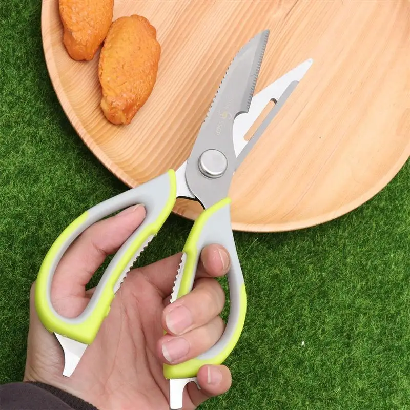 Кухонные ножницы из нержавеющей стали многофункциональные сверхмощные кухонные