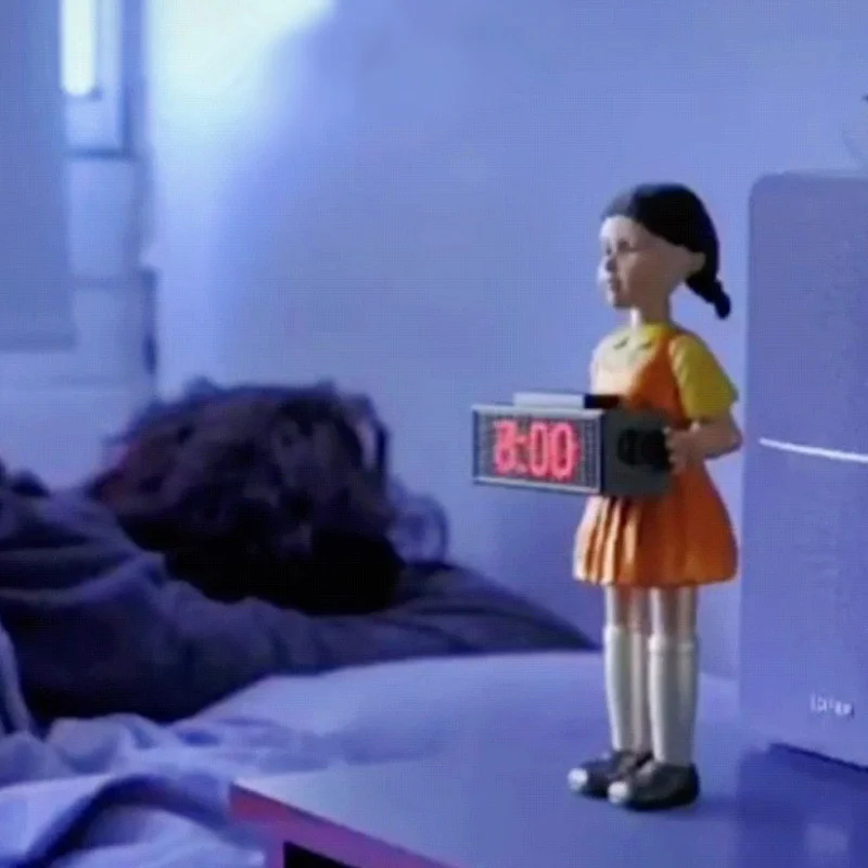 Игрушка-кальмар будильник стреляющие пули чтобы разбудить вас кукла с