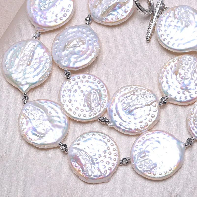 Колье и чокер женские из серебра 925 пробы с искусственным жемчугом|Ювелирные