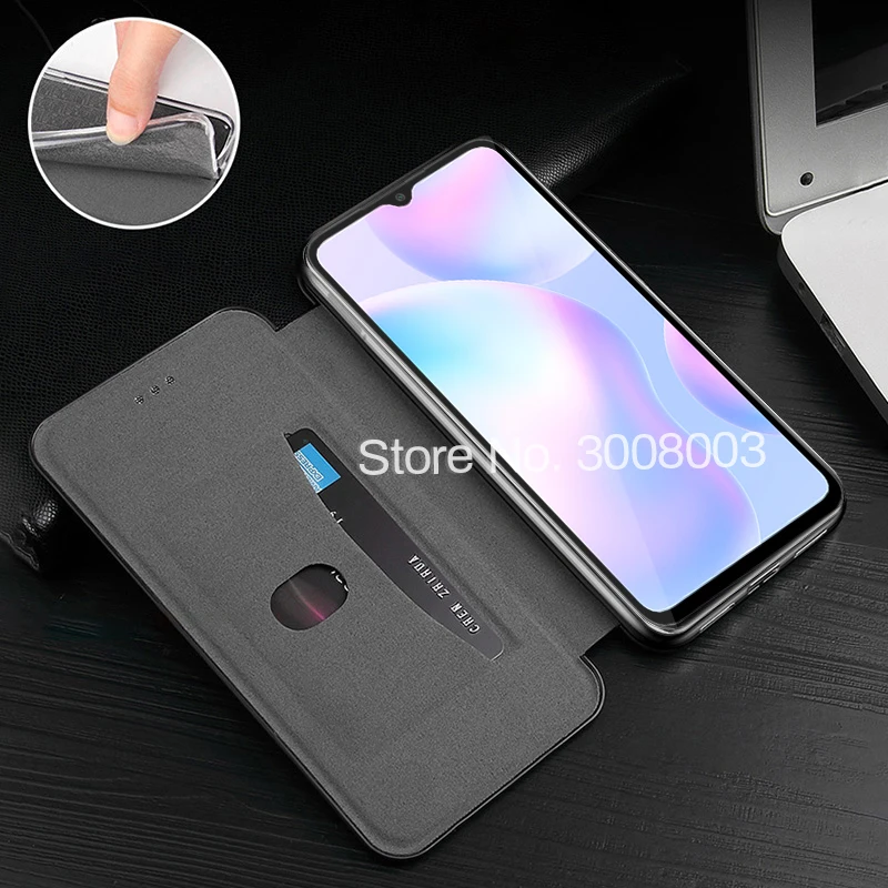 кожаный флип чехол redmy 9 a c для redmi note 9a 9c 9s